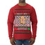 Not My Gumdrop Buttons Funny Classic Movie Quote Ugly Christmas Sweater Mens Long Sleeve Shirt