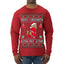Merry Chrithmith Kith My Ath, Funny Butt Dancing, Viral Kiss My Ass Boxing Fight Meme, Men Women Ugly Christmas Sweater Mens Long Sleeve Shirt