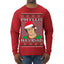 Office Phyllis Navidad Happy Holiday Ugly Christmas Sweater Mens Long Sleeve Shirt