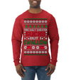 This Ugly Sweater Sucks But I Swallow Ugly Christmas Sweater Mens Long Sleeve Shirt