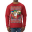 Merry Christmas Shitter's Full Ugly Christmas Sweater Mens Long Sleeve Shirt