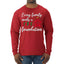 Every Family Needs a Stable Foundation Christmas Mens Long Sleeve Shirt