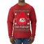 Oh Fudge Funny Story Ugly Christmas Sweater Mens Long Sleeve Shirt