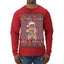 Out Here Looking Like a Snack Cute Xmas Cookie Ugly Christmas Sweater Mens Long Sleeve Shirt