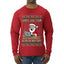 Santa Saw Your Search History, Funny Internet Humor, Ugly Christmas Sweater Mens Long Sleeve Shirt