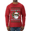 Rollin' Into The Holidays Christmas Sweater, Ugly Christmas Sweater Mens Long Sleeve Shirt