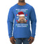 Merry Christmas to Everyone Except Carole Baskin Ugly Christmas Sweater Mens Long Sleeve Shirt