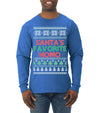 Santa's Favorite Homo Ugly Christmas Sweater Mens Long Sleeve Shirt