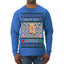 Not My Gumdrop Buttons Funny Classic Movie Quote Ugly Christmas Sweater Mens Long Sleeve Shirt