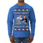 You Just Fold It In Funny Enchilada Moira David TV Sitcom Ugly Christmas Sweater Mens Long Sleeve Shirt