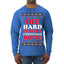 Die Hard is Not a Christmas Movie Classic, McClane Hans Nakatomi Plaza Xmas Party Holiday Movies Ugly Christmas Sweater Mens Long Sleeve Shirt