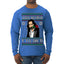 Llega Navidad Y Yo Sin Ti Christmas Is Coming Marco Ugly Christmas Sweater Mens Long Sleeve Shirt