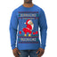 Borracho Pero Buen Muchacho Drunk But a Good Boy Funny Ugly Christmas Sweater Mens Long Sleeve Shirt