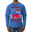I'm Dreaming Of A Right Christmas Republican GOP  Ugly Christmas Sweater Mens Long Sleeve Shirt