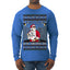 Santa Claus In My Christmas Era Xmas Ugly Christmas Sweater Mens Long Sleeve Shirt