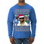 There Ain't No Party Like a Diddy Party Viral Music Meme Ugly Christmas Sweater Mens Long Sleeve Shirt