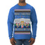 Merry Christmas and a MAGA New Year 2025 Ugly Christmas Sweater Mens Long Sleeve Shirt