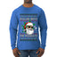 Rollin' Into The Holidays Christmas Sweater, Ugly Christmas Sweater Mens Long Sleeve Shirt