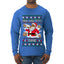 Milk And Titty Time Christmas Sweater, Ugly Christmas Sweater Mens Long Sleeve Shirt