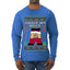 Jingle My Bells, Ugly Christmas Sweater Mens Long Sleeve Shirt