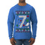 Christmas 7 Meme, Ugly Christmas Sweater Unisex Mens Long Sleeve Shirt