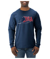 USA Winter Team Sports Fan Collection | USA Skier Sweater, Unisex Mens Long Sleeve Shirt