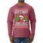 Merry Swiftmas Ugly Christmas Sweater Mens Long Sleeve Shirt
