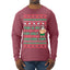 Santa Too Hot For Sweaters Shirt Ugly Christmas Sweater Mens Long Sleeve Shirt