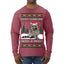 Does Someone Need a Hug? Cute Raccoon Ugly Christmas Sweater Mens Long Sleeve Shirt