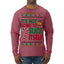 It's Not Going to Suck Itself Funny Candy Cane Ugly Christmas Sweater Mens Long Sleeve Shirt