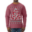 Is This Jolly Enough? Skeleton Skull Christmas Tree Ugly Christmas Sweater Mens Long Sleeve Shirt