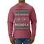 Feliz Navidad Bichota Ugly Christmas Sweater Mens Long Sleeve Shirt
