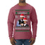 Season's Greeting From Nakatomi Plaza Ugly Christmas Sweater Mens Long Sleeve Shirt