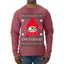 Oh Fudge Funny Story Ugly Christmas Sweater Mens Long Sleeve Shirt