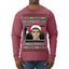 Did Somebody Say Christmas? Lloyd Dumb Dumber 90s Movie Ugly Christmas Sweater Mens Long Sleeve Shirt