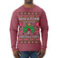 Nakatomi Corporation Christmas Party 1988 Plaza Logo, Classic Die Hard McClane 80s Xmas Movie Quote Ugly Christmas Sweater Mens Long Sleeve Shirt