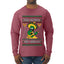 Feliz Navidad Mis Amigos!, Ugly Christmas Sweater Mens Long Sleeve Shirt
