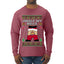 Jingle My Bells, Ugly Christmas Sweater Mens Long Sleeve Shirt