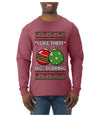Big and Bobbing, Funny Ugly Christmas Sweater Unisex Mens Long Sleeve Shirt