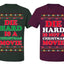 Die Hard is a Not Christmas Movie | McClane Nakatomi Matching His and Hers Couples Shirt Girlfriend Boyfriend Gift His and Hers Matching Ugly Christmas Couple T-Shirt