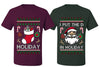 I Put The D In Holiday Sweater Girlfriend Boyfriend Gift His and Hers Matching Ugly Christmas Couple T-Shirt