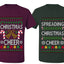 Spreading Christmas Cheer Sweater Girlfriend Boyfriend Gift His and Hers Matching Ugly Christmas Couple T-Shirt