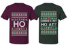 Where's My Ho At? Ho Sweater Girlfriend Boyfriend Gift His and Hers Matching Ugly Christmas Couple T-Shirt