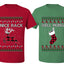 Nice Rack, Well Hung Sweater Girlfriend Boyfriend Gift His and Hers Matching Ugly Christmas Couple T-Shirt