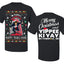 Nakatomi Plaza Happy Trails Hans Ugly Christmas Front and Back Sweater Men's T-Shirt