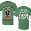 Nakatomi Plaza Happy Trails Hans Ugly Christmas Front and Back Sweater Men's T-Shirt