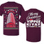 Nakatomi Plaza Christmas Party 1988 Ugly Christmas Front and Back Sweater Men's T-Shirt