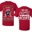 Nakatomi Plaza Happy Trails Hans Ugly Christmas Front and Back Sweater Men's T-Shirt