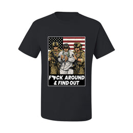 F Around & Find Out Venezuelan Dictator Maduro Captured Sweater, Unisex Men's T-Shirt