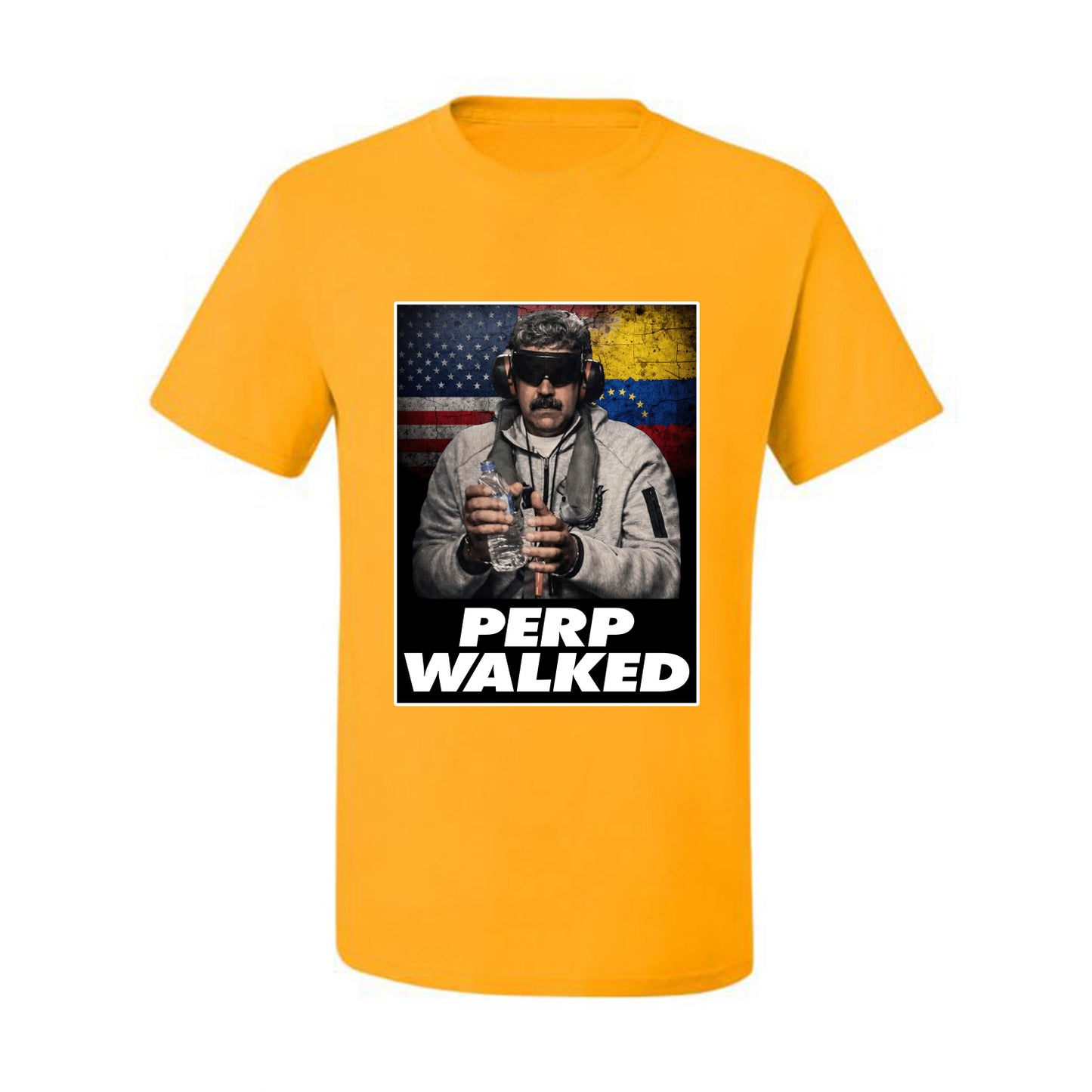 Venezuelan Dictator Maduro Captured Perp Walked Sweater, Unisex Men's T-Shirt